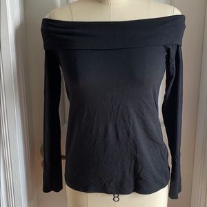 J. Crew factory off the shoulder shirt
